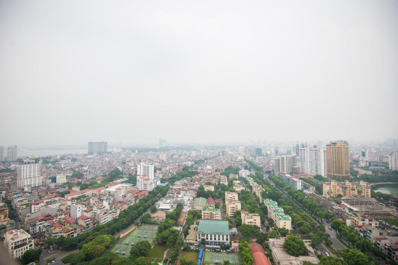 Premium Apartment Vinhomes Metropolis Badinh Hanoi Buitenkant foto