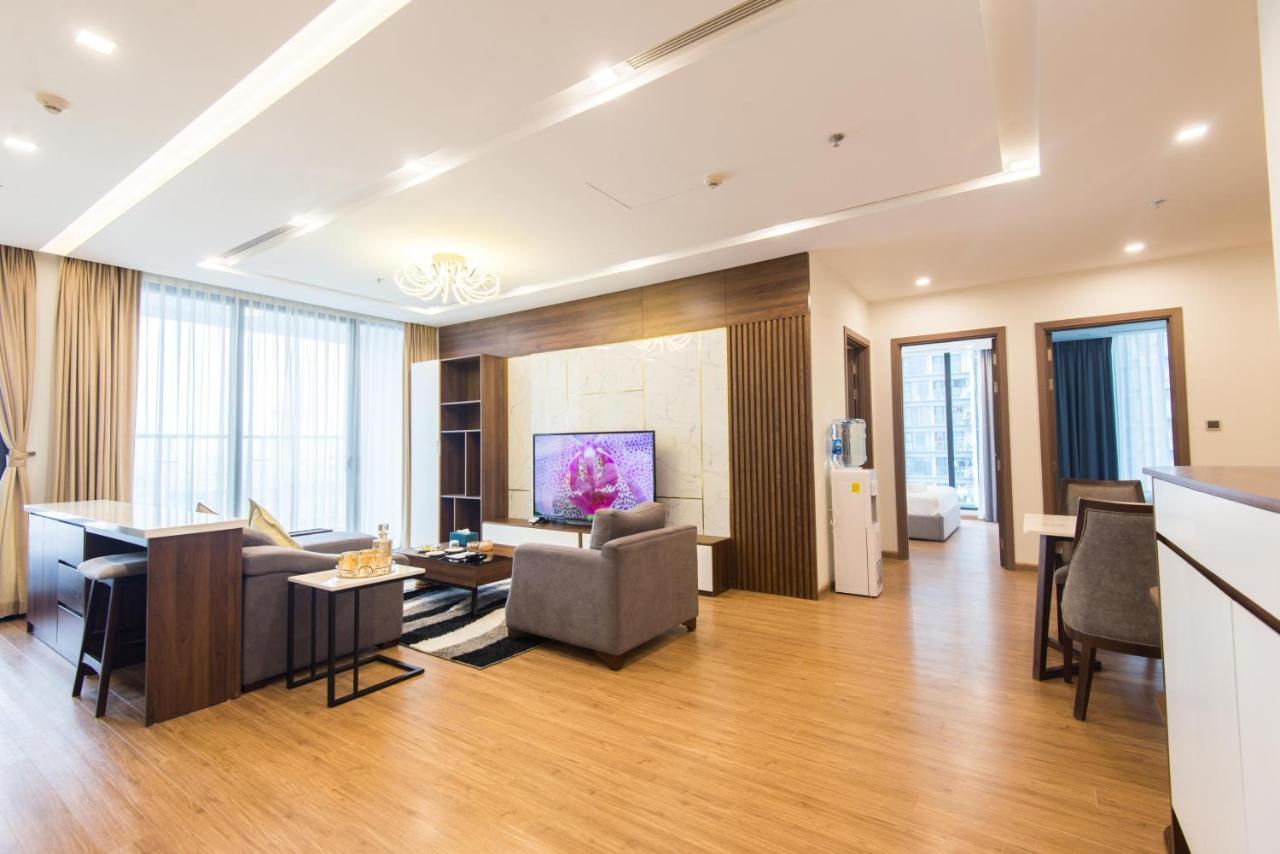 Premium Apartment Vinhomes Metropolis Badinh Hanoi Buitenkant foto