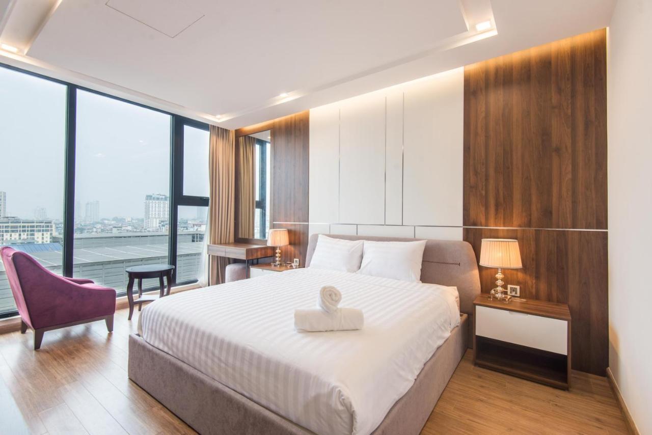 Premium Apartment Vinhomes Metropolis Badinh Hanoi Buitenkant foto